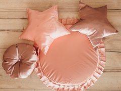 Set perne decorative roz somon